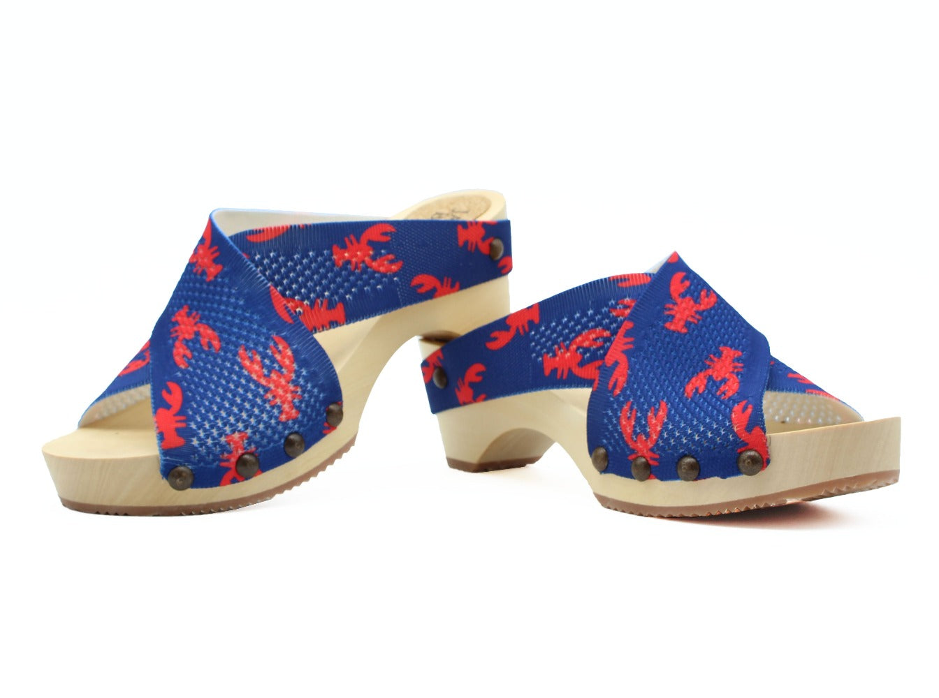 Libby Hill Lobster Kitsch Platform Clog Sandals